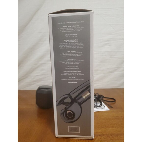 Conair Infiniti Pro Ceramic Curling Iron Curl Secret Hair Gray in Box CD203NN - Picture 2 of 7